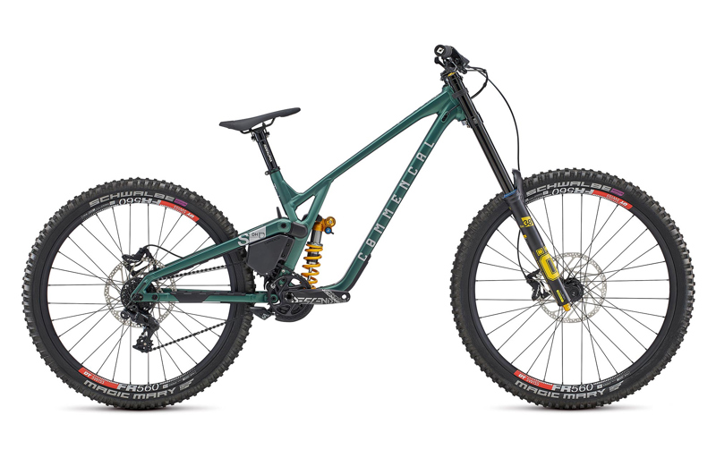 Commencal SUPREME DH V5 OHLINS EDITION METALLIC GREEN