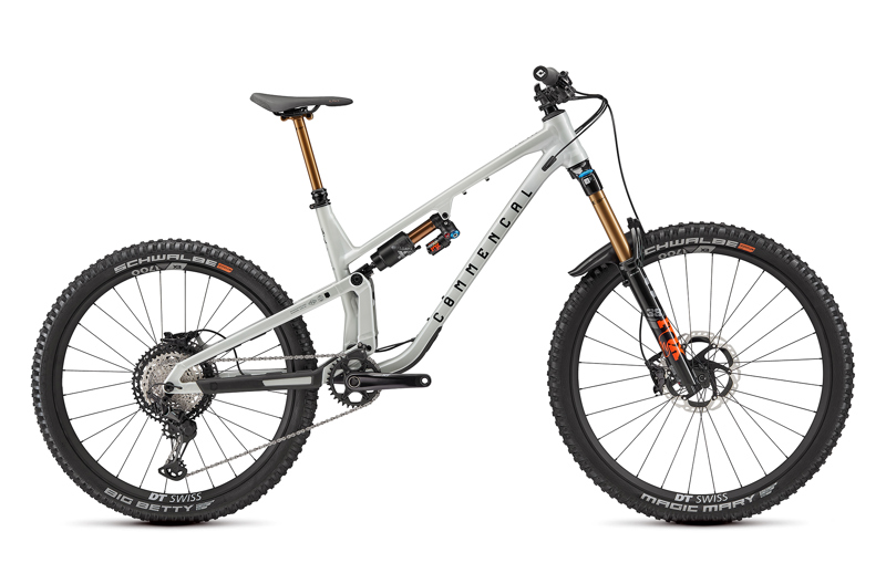 Commencal META SX V5 SIGNATURE CLEAR SILVER