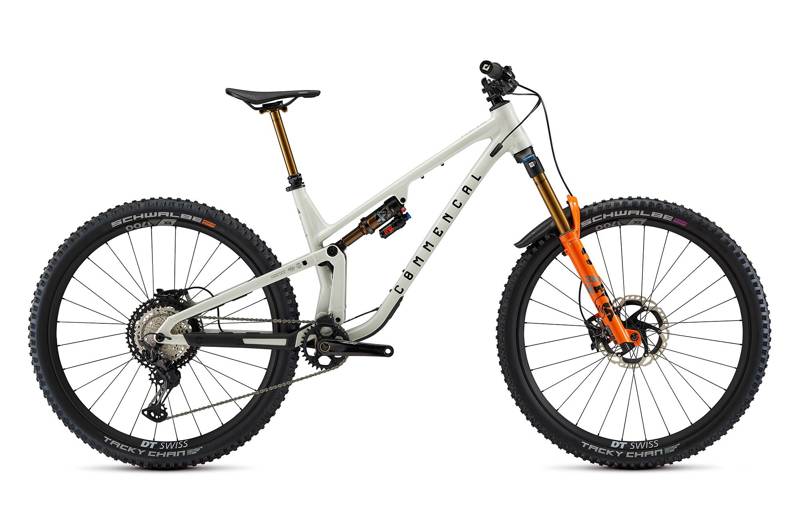 Commencal META V5 SIGNATURE CLEAR SILVER