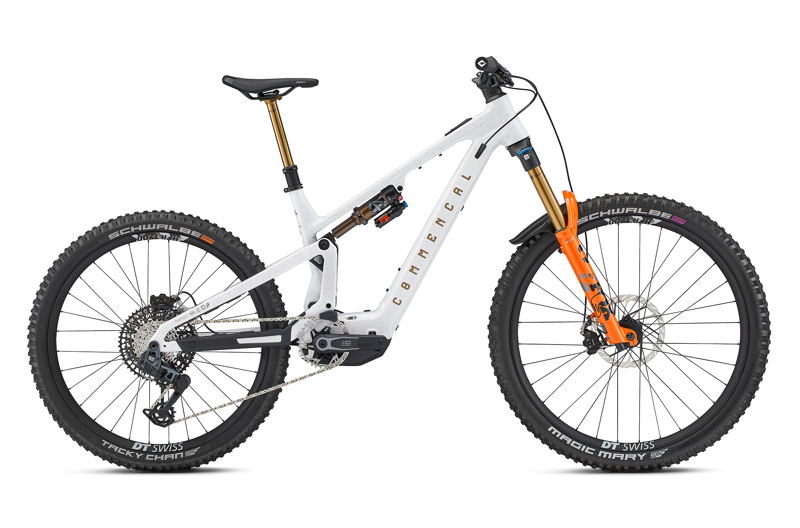 Commencal META POWER SX 400 SIGNATURE GLITTERY WHITE