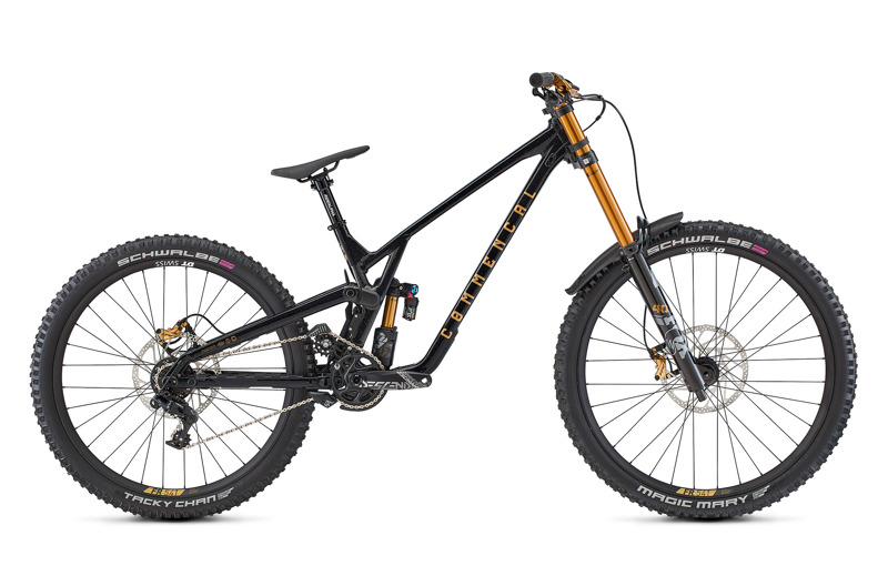 Commencal SUPREME DH V5 SIGNATURE LTD GLITTERY BLACK