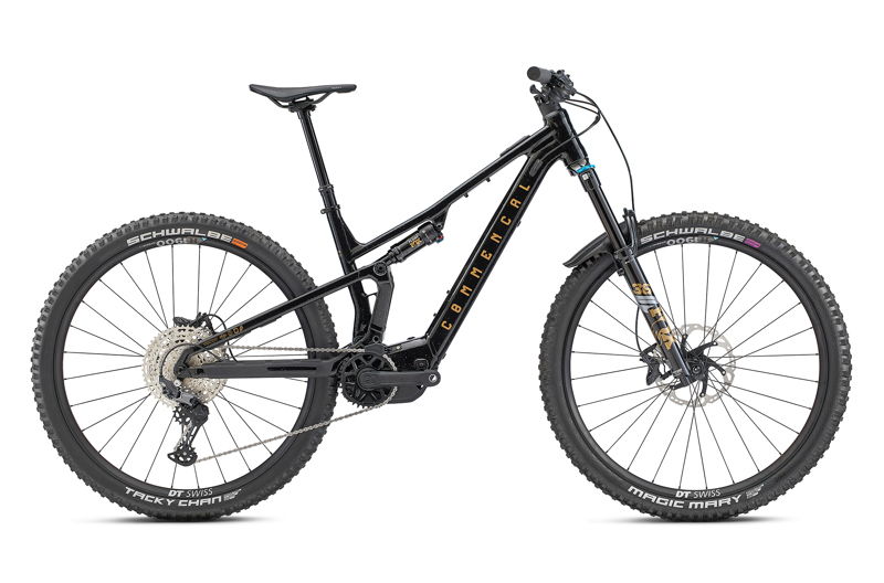 Commencal T.E.M.P.O. POWER ESSENTIAL GLITTERY BLACK